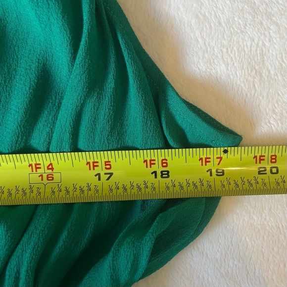 Green Tiered Maxi Dress Size XL, gf by Geren Ford - Picture 11 of 13